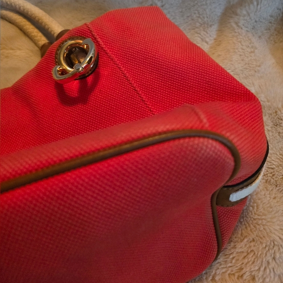 MICHAEL KORS | Marina Tangerine Anchor Tote - Picture 7 of 14